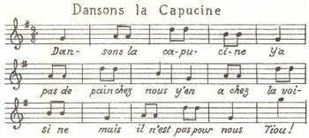 Dansons la Capucine, ancien